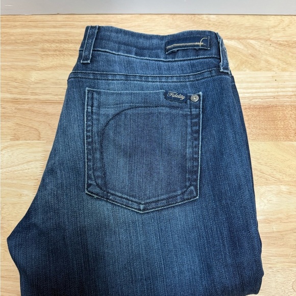 Fidelity Dark Blue Skinny Jeans - Picture 4 of 5